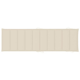 vidaXL Leżaki z poduszkami i stolikiem, 2 szt., lite drewno akacjowe