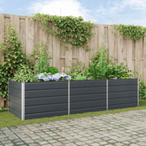 Donica Antracyt 290 x 100 x 75 cm Stal Galwanizowana