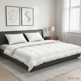 Kołdra 240x260 cm Lato 200 GSM Wełna australijska Biały