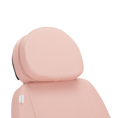Elektryczny fotel kosmetyczny SILLON CLASSIC 3 silniki różowo czarny 150221