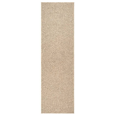 vidaXL Dywan ZIZUR, 80x250 cm, stylizowany na jutowy