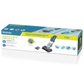 Bestway Odkurzacz do basenu z paskami LED Szary 610 cm ABS i stal