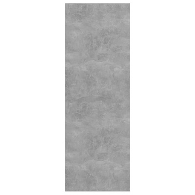 vidaXL Wisząca szafka pod TV, szarość betonu, 37x37x107 cm