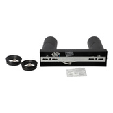 Oprawa punktowa natynkowa listwa FALGA 2 Black spot 2xGU10 czarny EDO777442 EDO Solutions