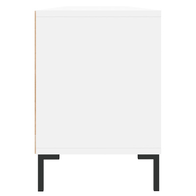 vidaXL Szafka pod TV, biała, 150x30x44,5 cm, materiał drewnopochodny model standard