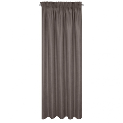 Zasłona Ada grafitowa 140x270