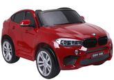 Auto Na Akumulator Nowe BMW X6M SUV Światła LED MP3 Czerowne Lakierowane