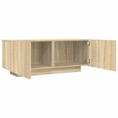 Szafka pod telewizor, dąb sonoma, 100x35x40 cm