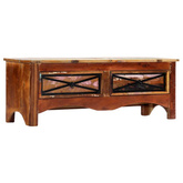 vidaXL Szafka pod TV, 120 x 30 x 40 cm, lite drewno odzyskane model standard