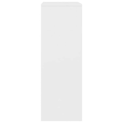 vidaXL Komoda, 6 szuflad, biała, 50x34x96 cm, materiał drewnopochodny