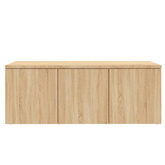 vidaXL Szafka pod TV, dąb sonoma, 80x34x30 cm, materiał drewnopochodny