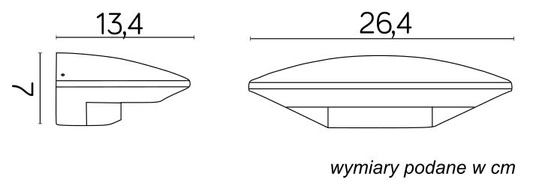 Lampa elewacyjna 1880S