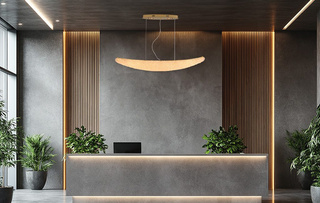 Designerska Lampa Wisząca złota Swarovski Adani AD213
