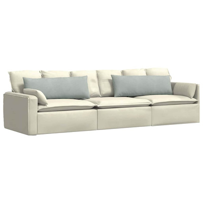 Poduszki na sofę 2 pcs Jasnoszary 120 x 40 cm