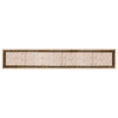 Chodnik dywanowy MARSA Czarny 80 x 450 cm Poliester i PVC