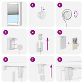 Roleta plisowana Zielony Benzyna 70x150 cm Szerokość tkaniny