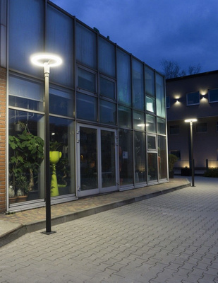 Lampa ogrodowa stojąca (głowica) STRMAX-HEAD