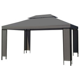 vidaXL Altana, antracytowa, 300 x 400 cm