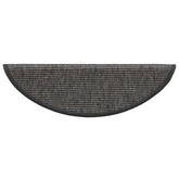 Maty na schody 15 szt. 56x17x3 cm Beżowo-szare półokrągłe