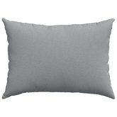 Poduszki na sofę 2 pcs Jasnoszary 70 x 50 cm tkanina