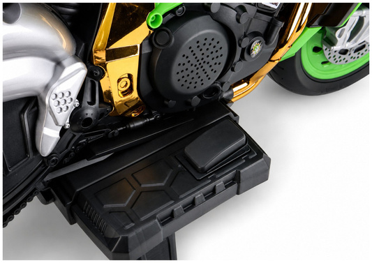 Motor Na Akumulator HC8051 Dla Dzieci Czarny Ścigacz Światła Led Dźwięki