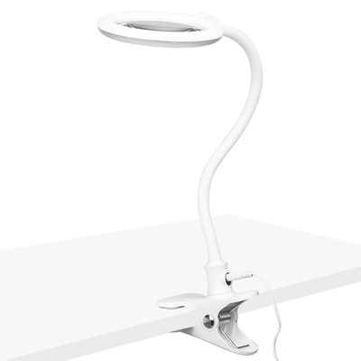 Lampa lupa Elegante 2014-2r 30 led smd 5d z podstawką i klipsem na biurko 127412