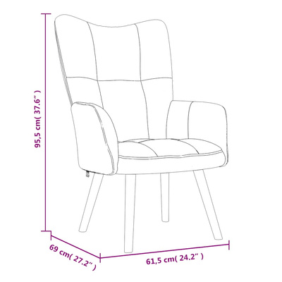 Fotel, niebieski, obity aksamitem
