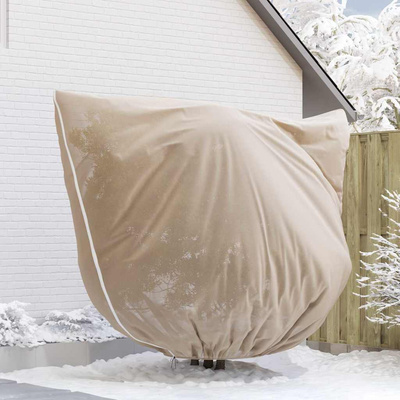 Osłony Fleece dla Roślin Przed Przymrozkami 3 pcs Beżowy