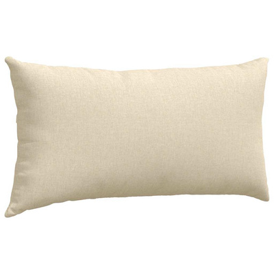 Poduszki na sofę 2 pcs Kremowy 80 x 40 cm tkanina