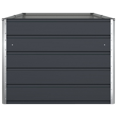 Donica Antracyt 195 x 100 x 75 cm Stal Galwanizowana
