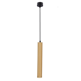 Lampa wisząca drewniana oprawa 25W GU10 40cm Tubo 31-78599