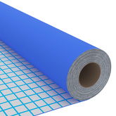Okleina meblowa, niebieska, wysoki połysk, 500x90 cm, PVC