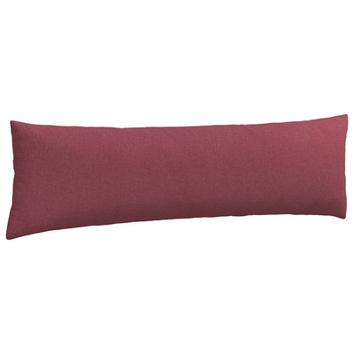 Poduszki na sofę 2 pcs Czerwone wino 145 x 40 cm tkanina