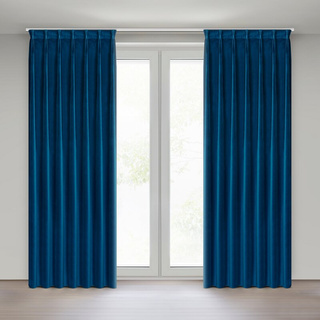 Zasłona Melanie granatowa 80x270