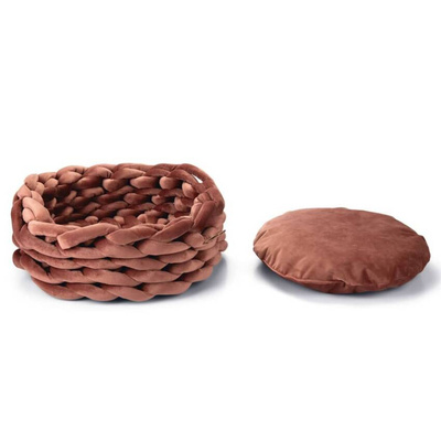 Designed by Lotte Legowisko dla kota Ziba, różowe, 40x15 cm