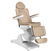 Fotel kosmetyczny elektr. Azzurro 870 3 siln. cappuccino 109079