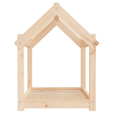 vidaXL Legowisko dla psa, 71x55x70 cm, lite drewno sosnowe