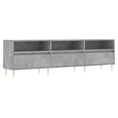 vidaXL Szafka pod TV, szarość betonu, 150x30x44,5 cm model standard