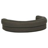 vidaXL Legowisko dla psa, 90x64 cm, wygląd lnu z polarem, ciemnoszare