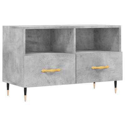 vidaXL Szafka pod TV, szarość betonu, 80x36x50 cm wariant 4
