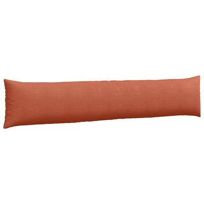 Poduszki na sofę 2 pcs Czerwono-pomarańczowy 200 x 40 cm
