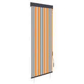 vidaXL Roleta zewnętrzna, 60x250 cm, żółto-niebieska