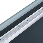 vidaXL Lustro łazienkowe z LED i czujnikiem dotykowym, 100x60 cm