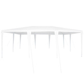 Namiot Imprezowy Biały 600 x 400 x 266 cm Polietylen i Stal