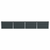 Donica Antracyt 320 x 40 x 45 cm Stal