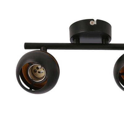 Boni listwa 2x3w gu10 led czarny