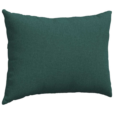 Poduszki na sofę 2 pcs Ciemna zieleń 70 x 50 cm tkanina