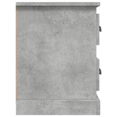 vidaXL Szafka pod TV, szarość betonu, 102x35,5x47,5 cm