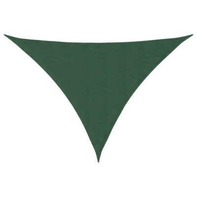 Trójkątny żagiel ogrodowy, tkanina Oxford, 2,5x2,5x3,5m, zieleń