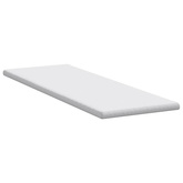 Nakładka na materac Biały 80 x 200 cm Tkanina jacquard
